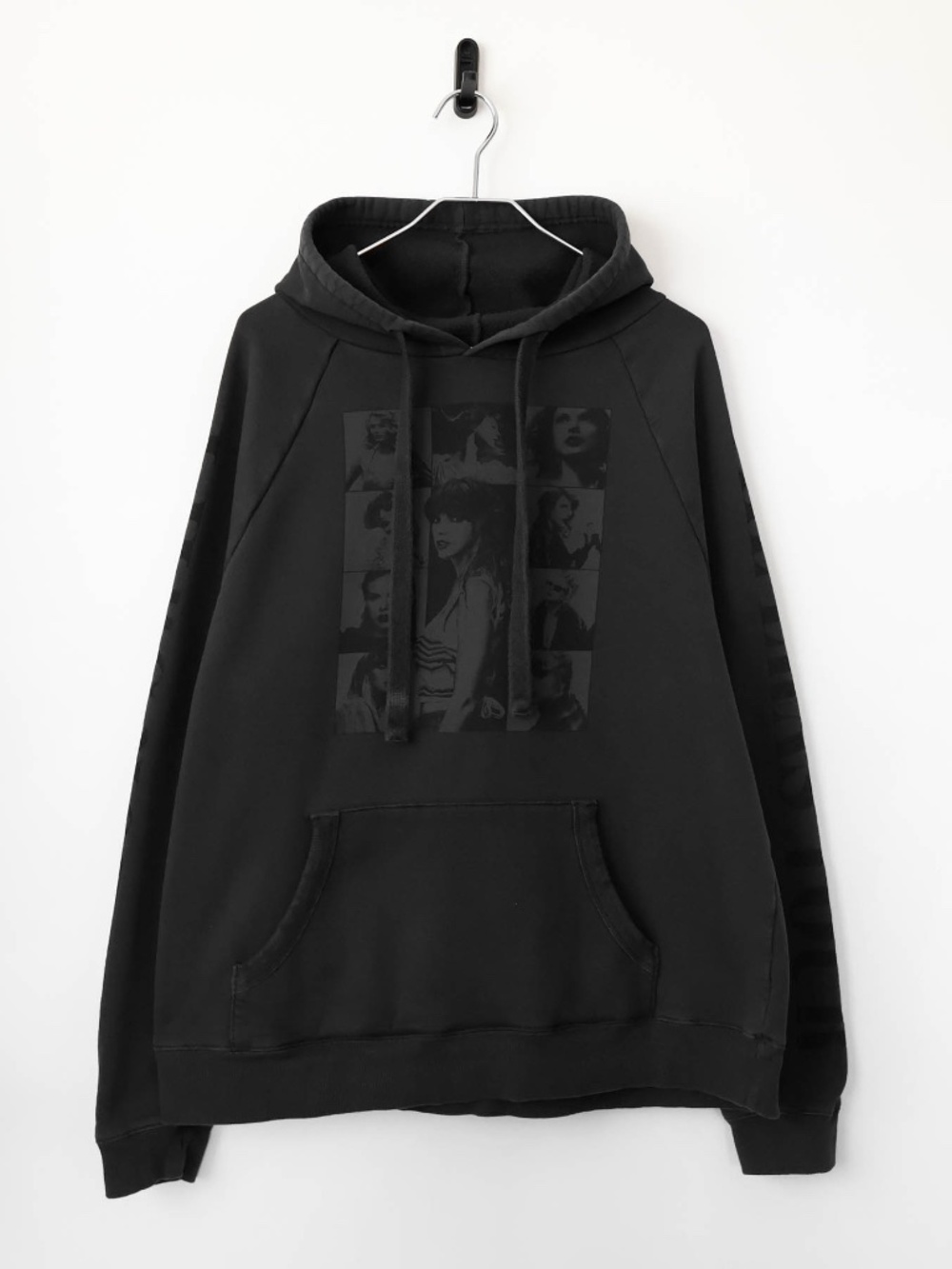 Rare Taylor Swift Eras Tour Blacked Out Super Soft Oversized Sweatshirt